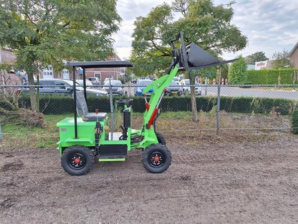 Grote foto minishovel elektrisch 2023 demo agrarisch shovels