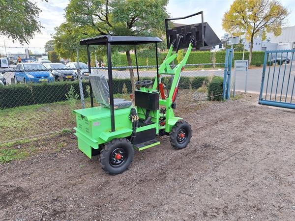 Grote foto minishovel elektrisch 2023 demo agrarisch shovels