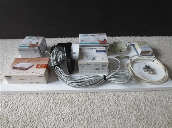 Grote foto internet accessoires computers en software netwerkkaarten routers en switches