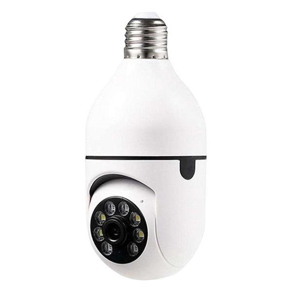 Grote foto afintek wifi panorama camera beveiligingscamera voor e27 lamp fitting audio tv en foto videobewakingsapparatuur