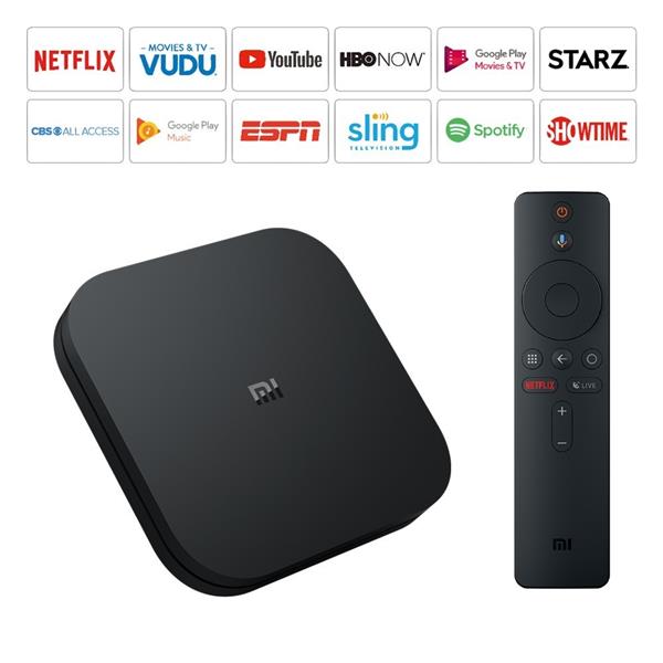 Grote foto xiaomi mi box s android 9 tv box audio tv en foto algemeen