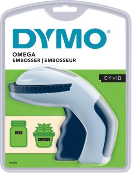 Grote foto dymo omega labelmaker voor reli fdruk kleine lettertang met draaiklikwiel en ergonomisch ontwerp diversen overige diversen