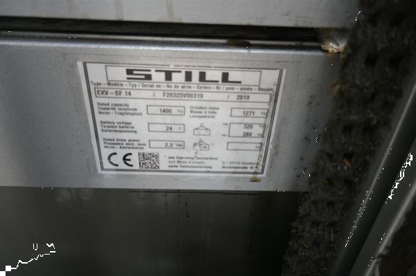 Grote foto vs 21357 elektrische triplex stapelaar still 5016mm freelift doe het zelf en verbouw hefwerktuigen