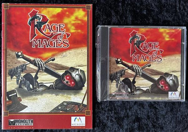 Grote foto rage of mages pc game jewel case manual spelcomputers games overige games