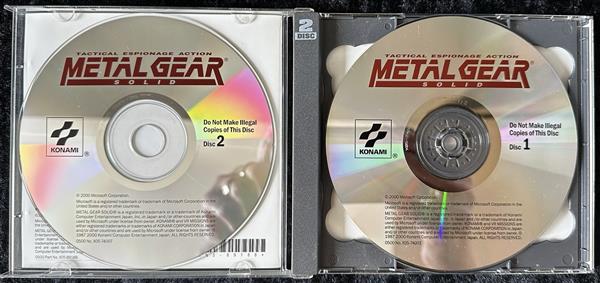 Grote foto tactical espionage action metal gear solid pc game jewel case manual spelcomputers games overige games