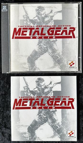 Grote foto tactical espionage action metal gear solid pc game jewel case manual spelcomputers games overige games