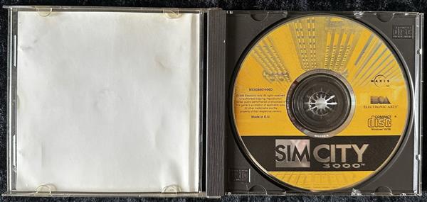 Grote foto sim city 3000 pc game jewel case manual spelcomputers games overige games