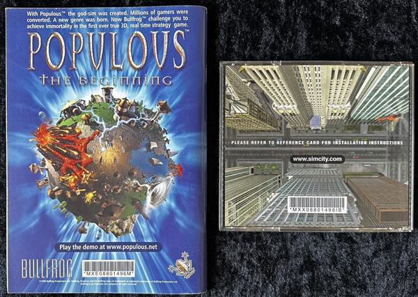 Grote foto sim city 3000 pc game jewel case manual spelcomputers games overige games