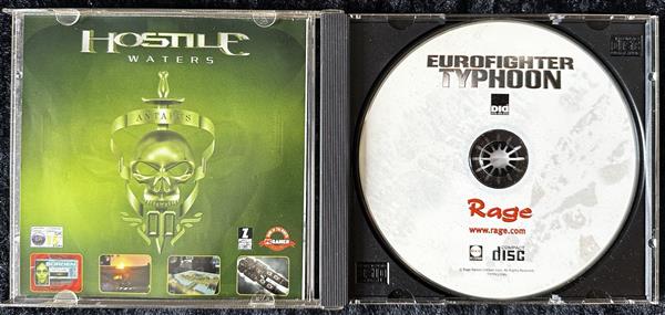 Grote foto eurofighter typhoon pc game jewel case manual spelcomputers games overige games