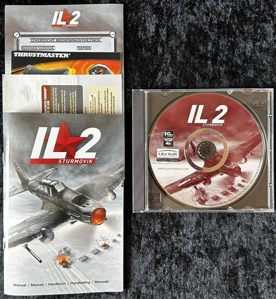 Grote foto il 2 sturmovik pc game jewel case manual spelcomputers games overige games