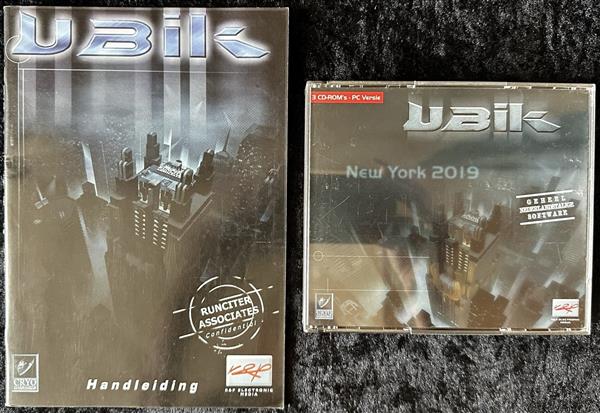 Grote foto ubik new york 2019 pc game jewel case manual spelcomputers games overige games