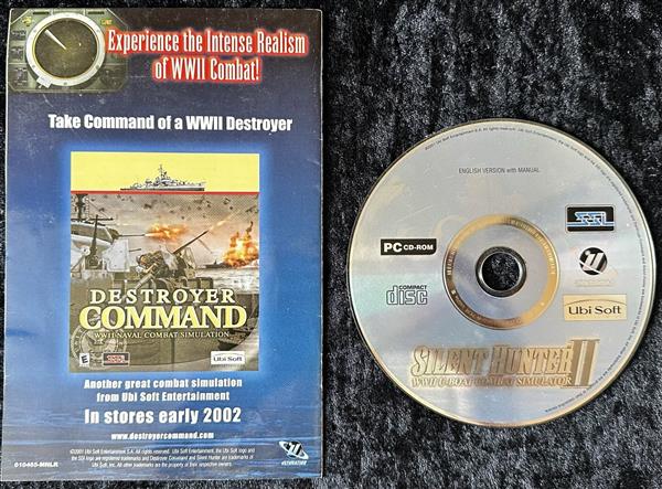 Grote foto silent hunter ii pc game jewel case manual eng spelcomputers games overige games