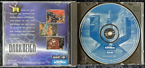 Grote foto dark reign the future of war pc game jewel case manual spelcomputers games overige games