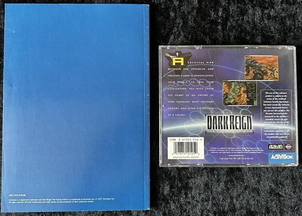 Grote foto dark reign the future of war pc game jewel case manual spelcomputers games overige games