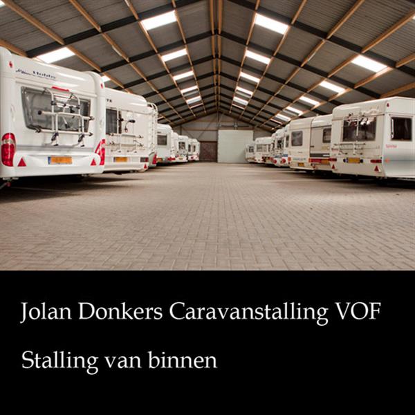 Grote foto nette caravanstalling caravans en kamperen stalling