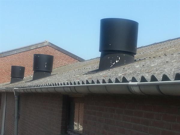 Grote foto ventilatiekoker afvoerkoker hdpe dm 46cm agrarisch veehouderij