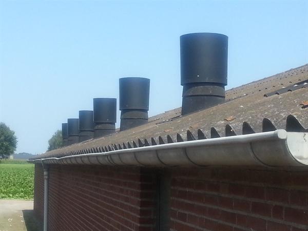 Grote foto ventilatiekoker afvoerkoker hdpe dm 46cm agrarisch veehouderij