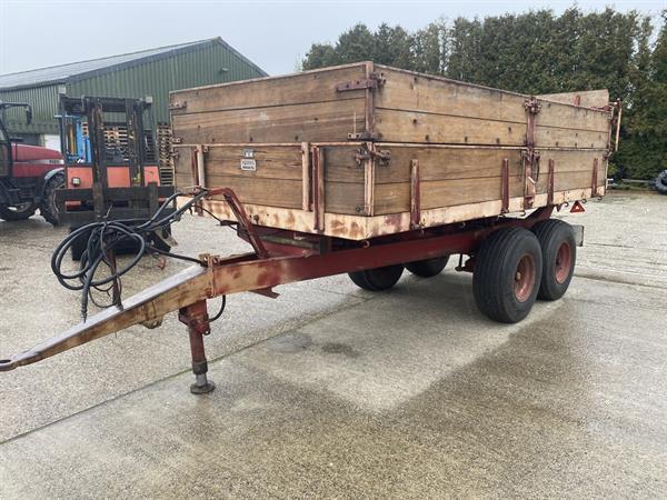 Grote foto kipper kipwagen 6500 kg agrarisch aanhangwagens