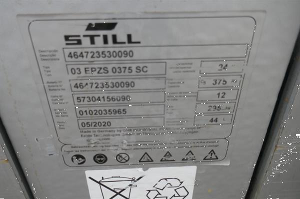 Grote foto vs 21359 elektrische triplex stapelaar still initiele lift 5016mm doe het zelf en verbouw hefwerktuigen