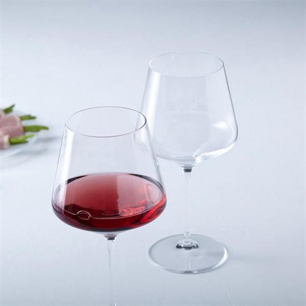 Grote foto leonardo puccini burgundy wijnglas groot hoogte 23 cm 6 stuks huis en inrichting servies