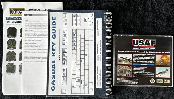 Grote foto jane combat simulations f a 18 pc game jewel case manual spelcomputers games overige games
