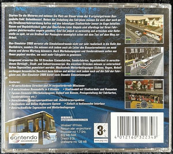Grote foto bus simulator 2008 pc game jewel case spelcomputers games overige games
