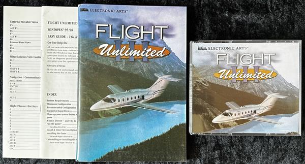 Grote foto flight unlimited iii pc game jewel case manual spelcomputers games overige games