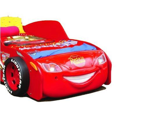 Grote foto autobed cars lightning mcqueen rood kinderbed kinderen en baby complete kinderkamers