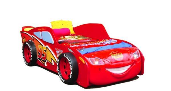 Grote foto autobed cars lightning mcqueen rood kinderbed kinderen en baby complete kinderkamers