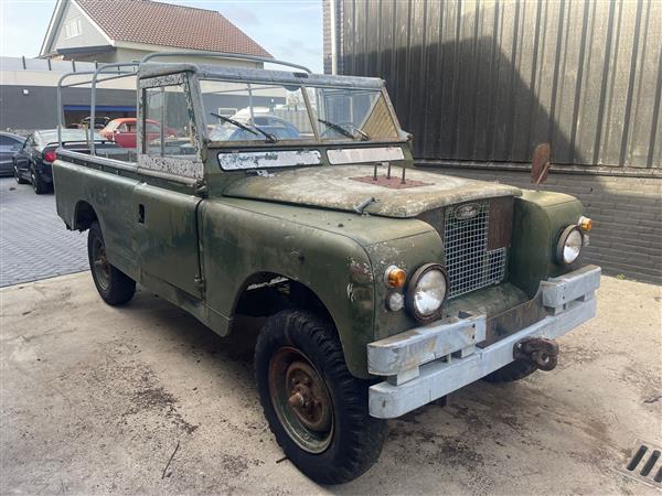 Grote foto land rover 109 lang pick up 4 cil benz bj1957 auto landrover