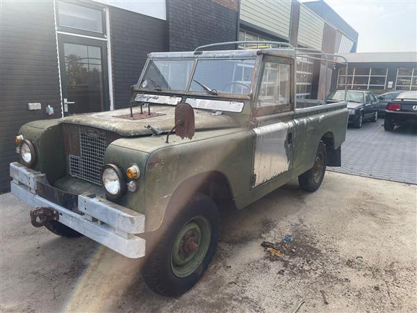 Grote foto land rover 109 lang pick up 4 cil benz bj1957 auto landrover