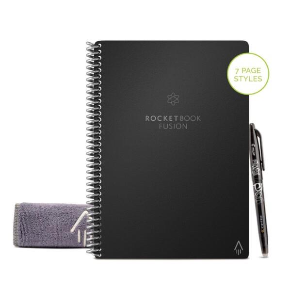 Grote foto rocketbook fusion smart notebook a5 executive zwart diversen overige diversen