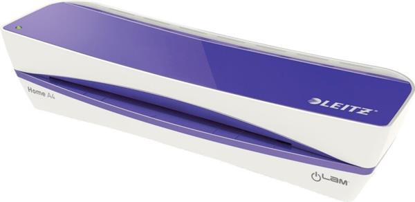 Grote foto leitz ilam home lamineerapparaat a4 formaat geschikt voor 80 100 micron violet lichte gebruiks diversen overige diversen