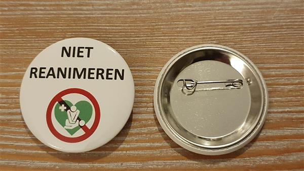 Grote foto niet reanimeren button sieraden tassen en uiterlijk overige