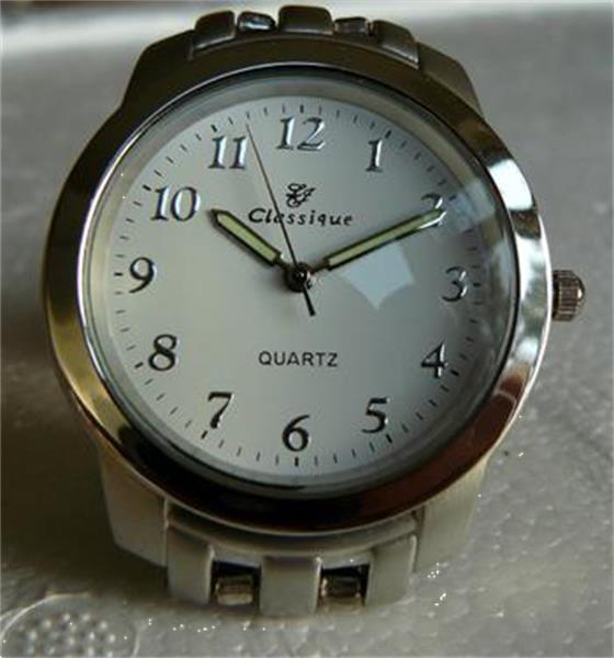 Grote foto sportieve rvs stalen horloge super design sieraden tassen en uiterlijk heren
